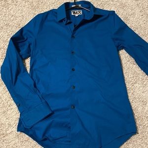 Men’s Express 1MX Fitted size Small bright blue